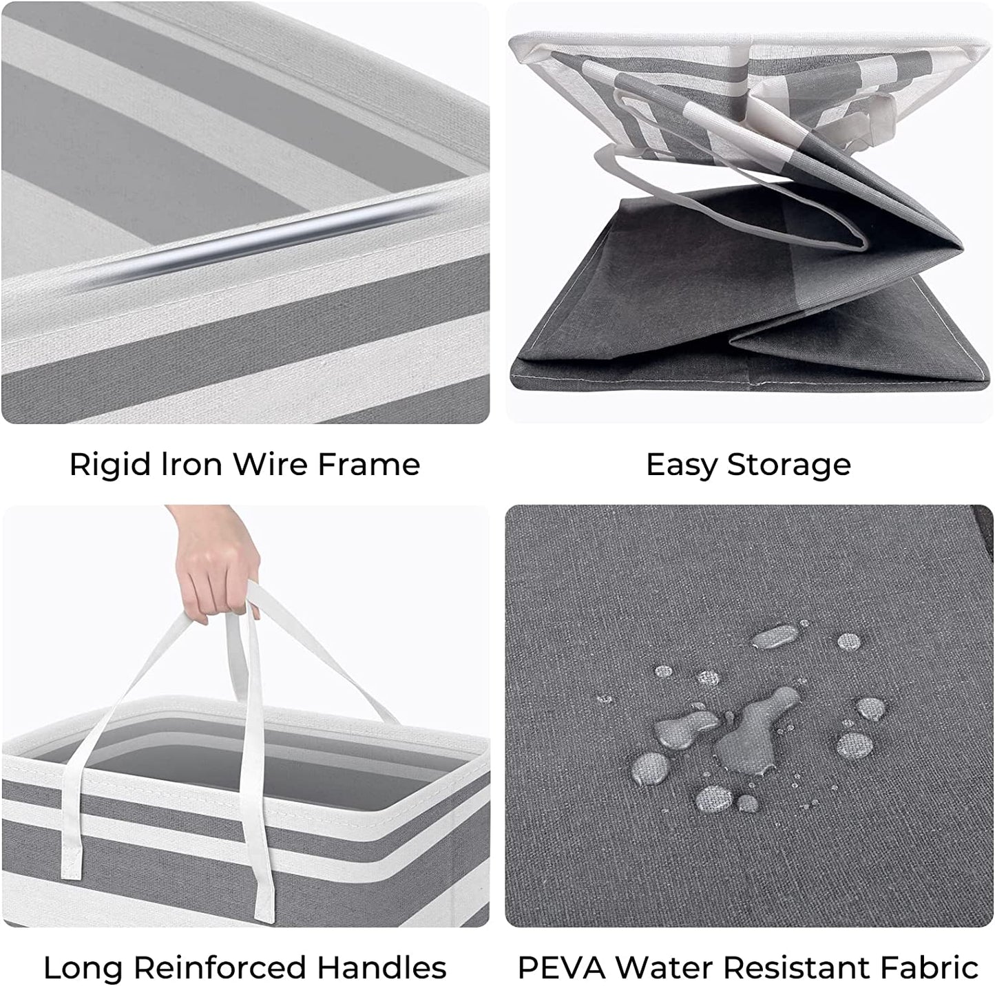 Two Laundry Baskets (Waterproof)