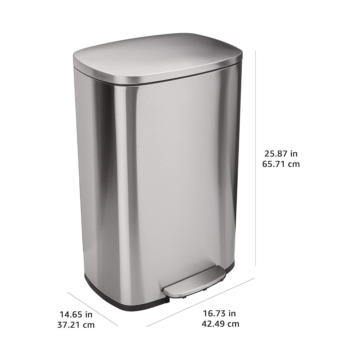Trash Can (Stainless Steel)