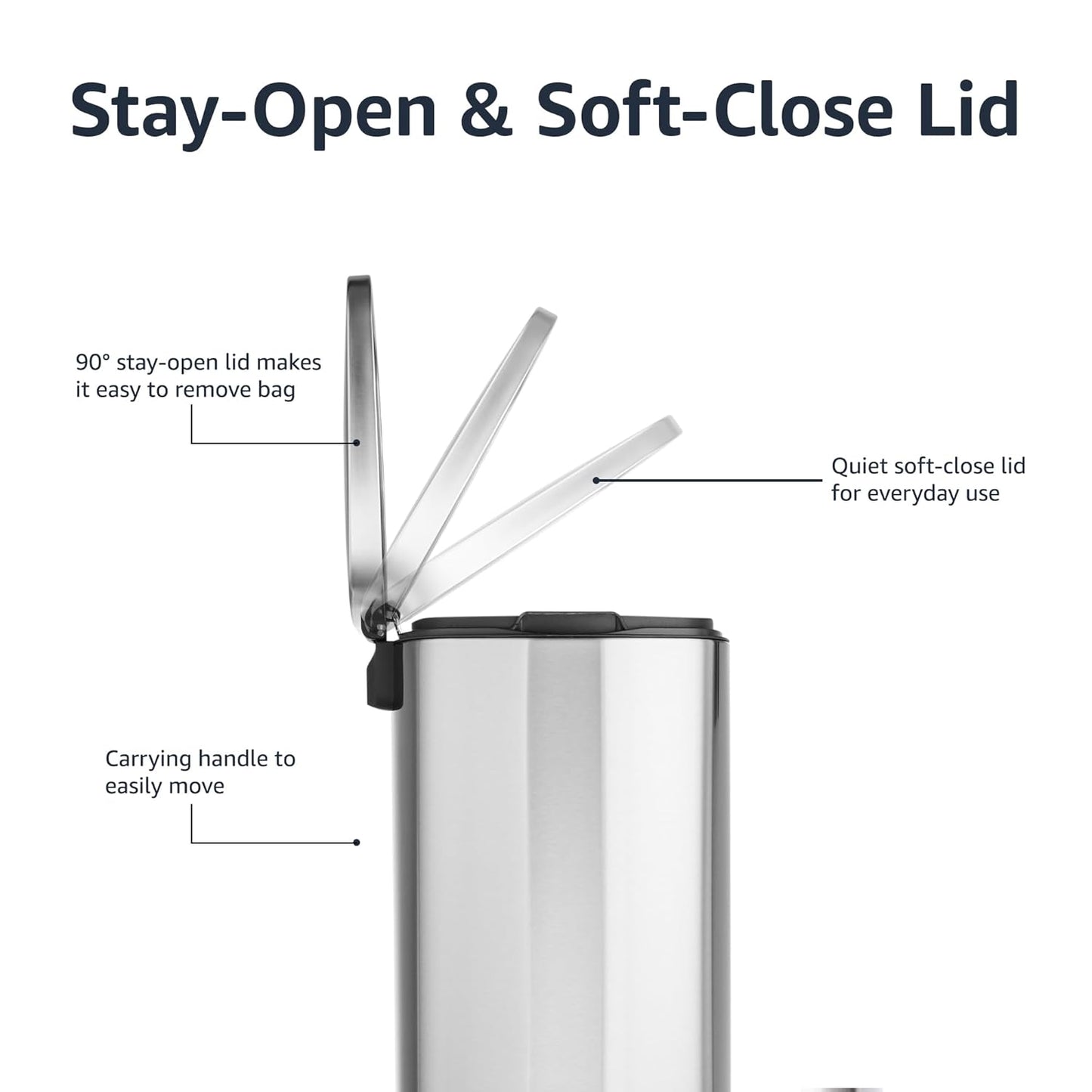 Trash Can (Stainless Steel)
