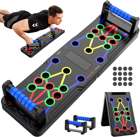 36-in-1 Foldable Push-Up Board Home Gym Portable Strength Training