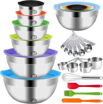 27 Piece Kitchen Bowl Set