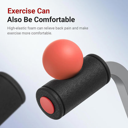 Ab Machine Sit Up Exercise Equipment w/ Adjustable Resistance Auto Rebound