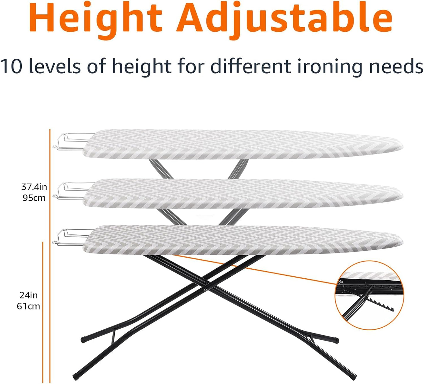 Ironing Board (60 L X 14 W X 38 H)