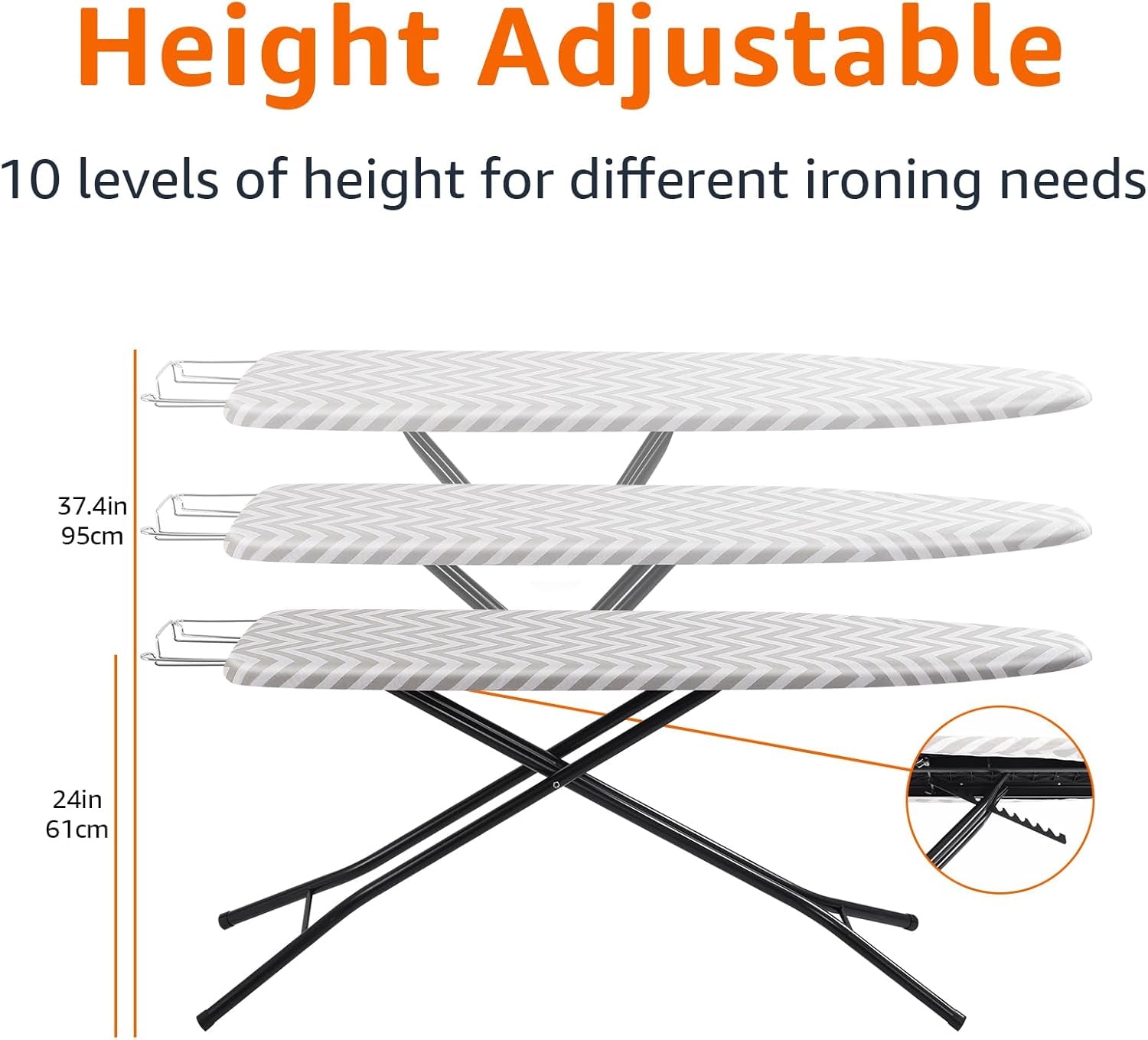 Ironing Board (60 L X 14 W X 38 H)