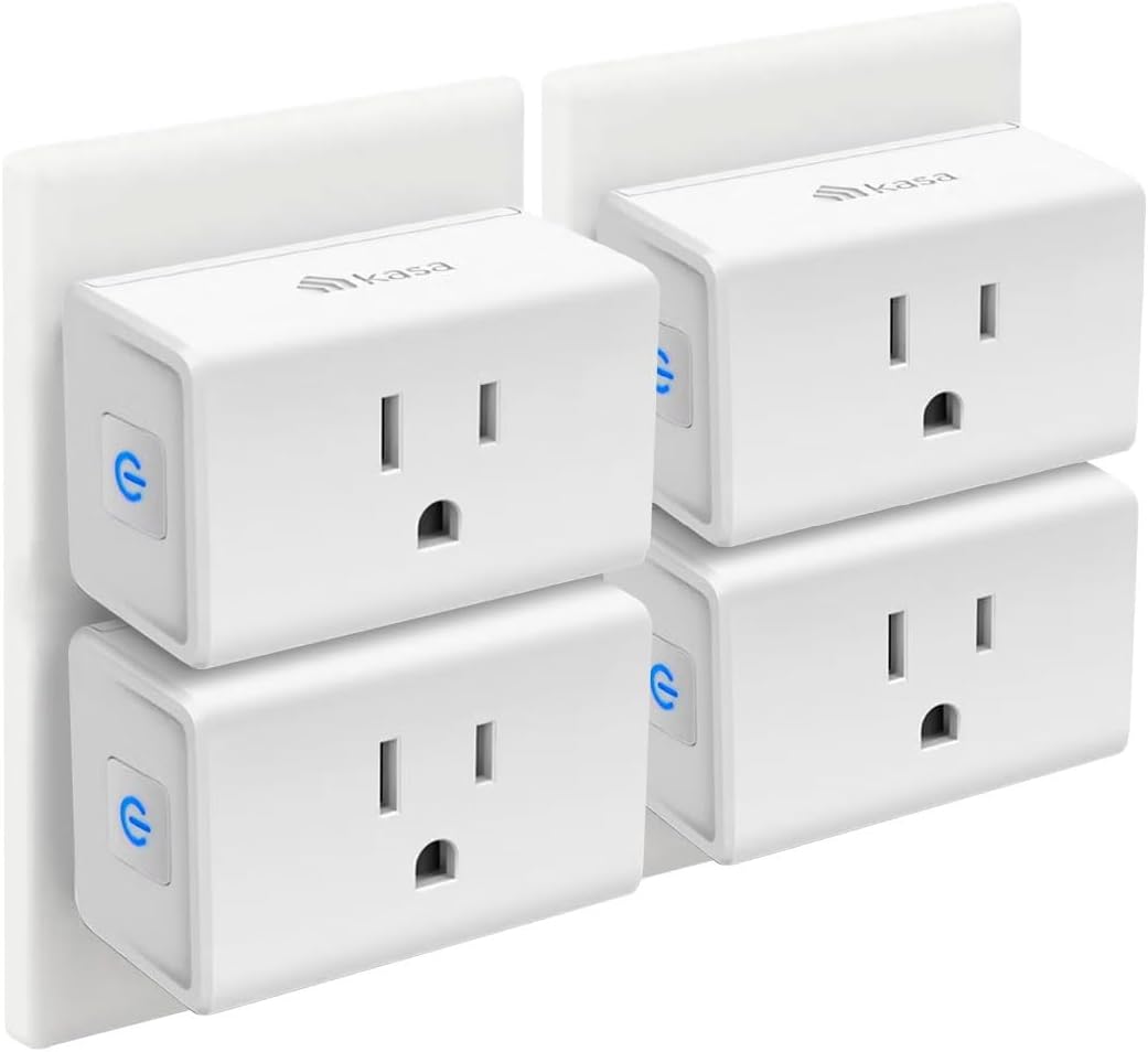 Plug Mini Wi-Fi Outlet - White 4-Pack