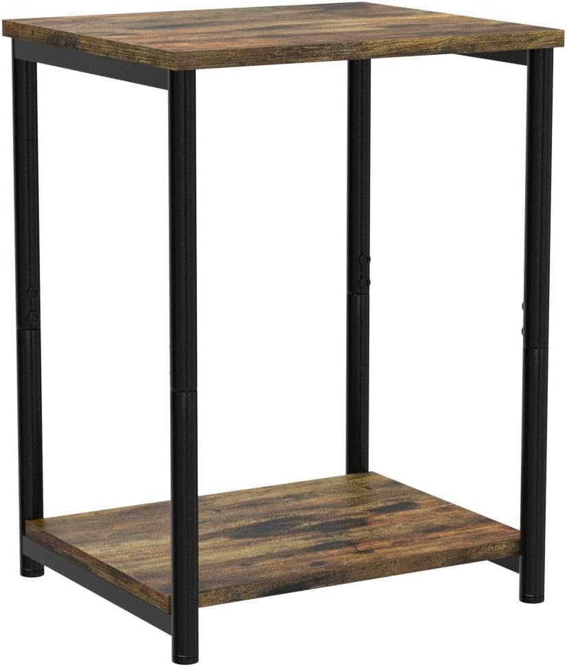 Set of 2 Side Tables for Living Room, Bedroom or Office
