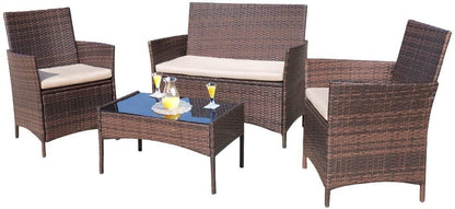 4 Piece Outdoor Furniture Set