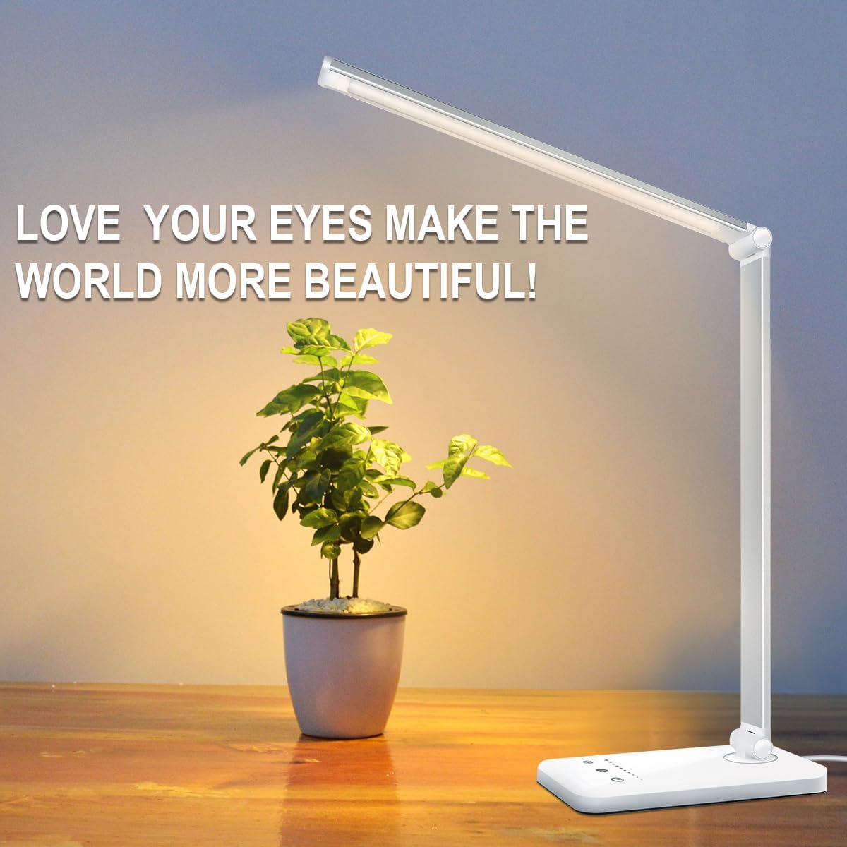 Desk Lamp - White