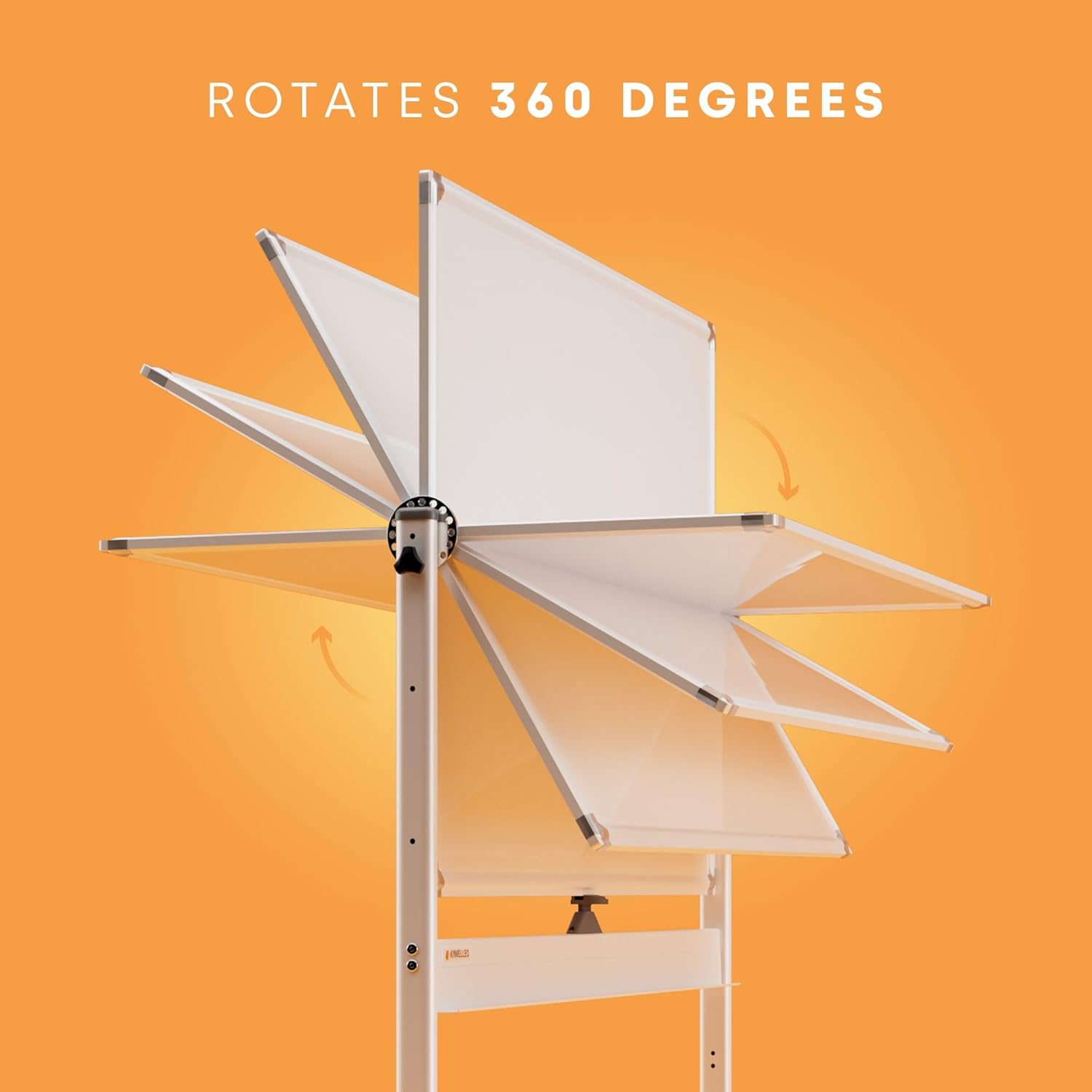 Rolling Dry Erase Board (48 X 36 Inches)