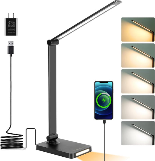 Desk Lamp with USB Ports