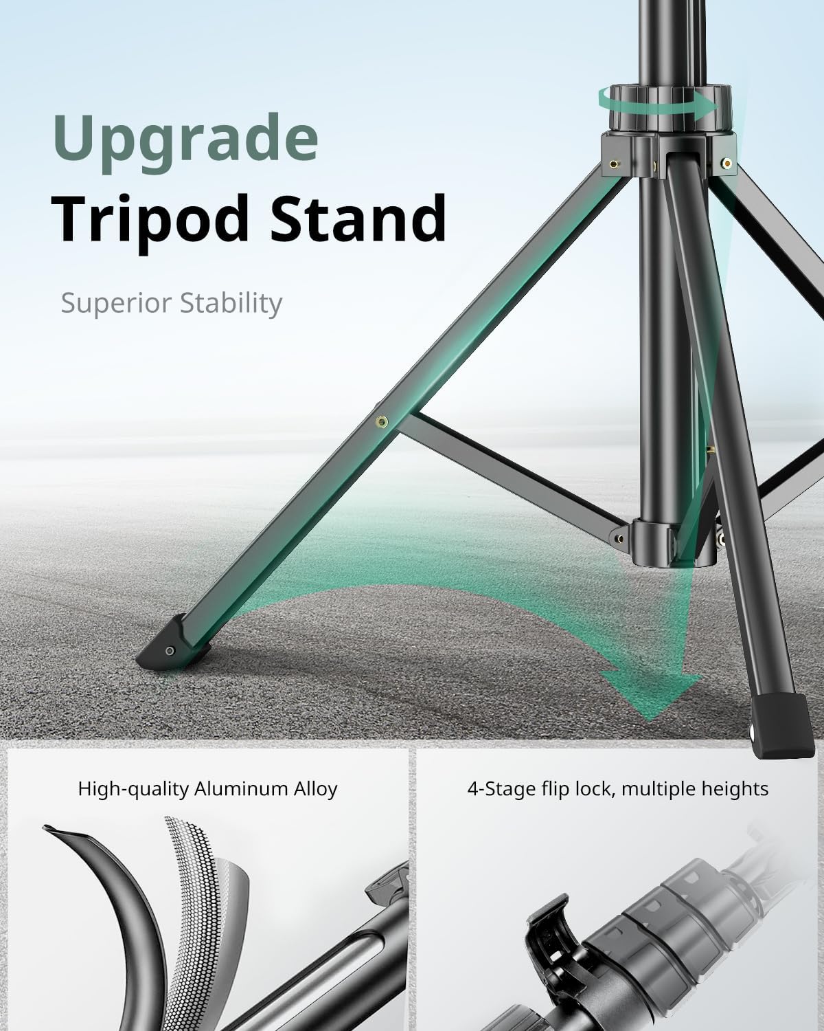 62 Inch Phone Tripod