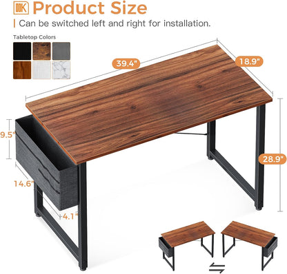 40 Inch Computer Desk for Home Office 