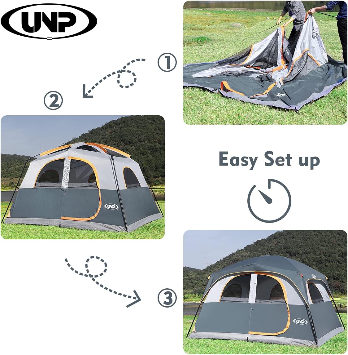 6 Person Camping Tent