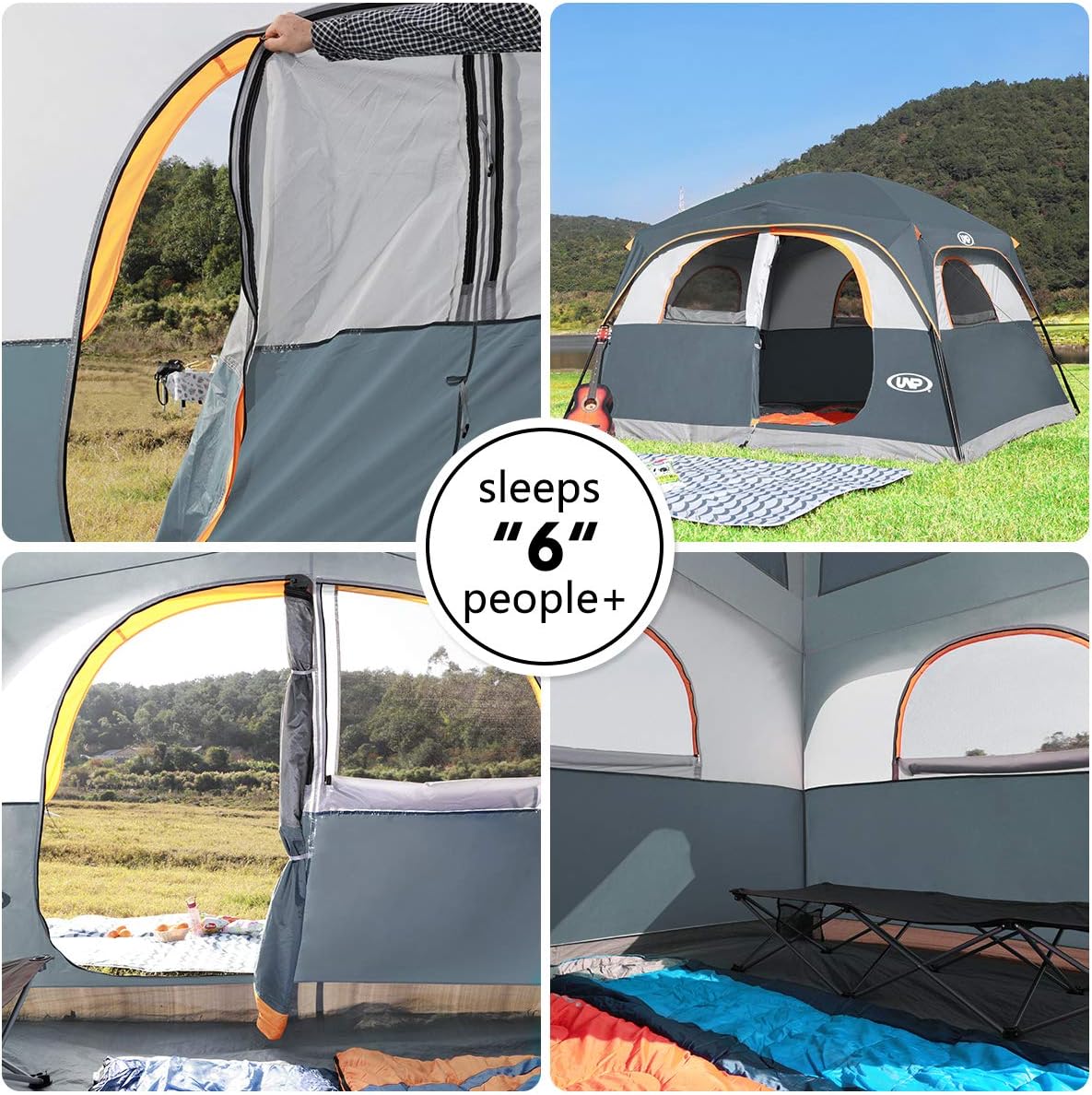 6 Person Camping Tent