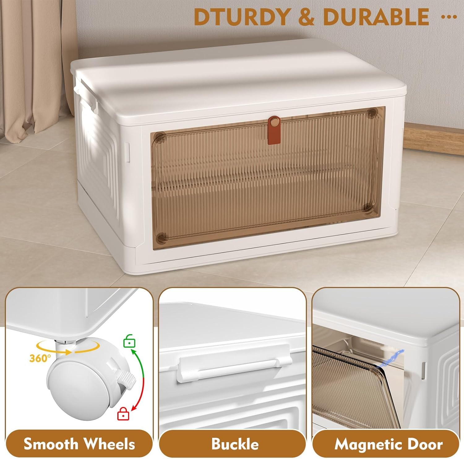 4 Tier Plastic Storage Bins