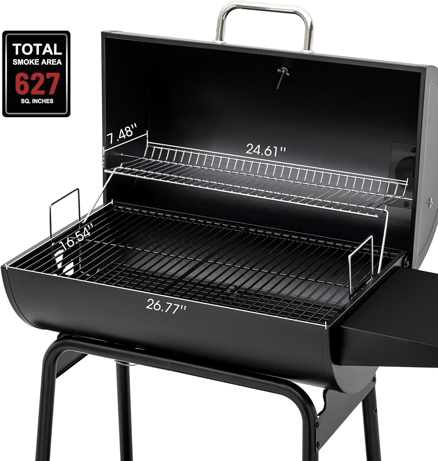 Charcoal Barrel Grill (Black)