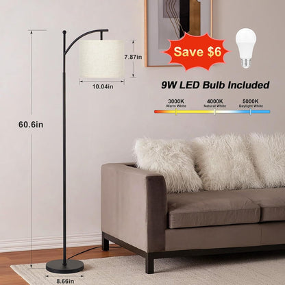 Floor Lamp for Bedroom, Living Room or Office