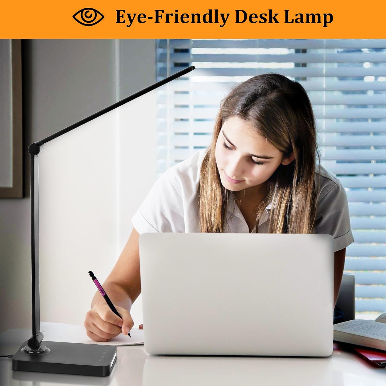 Desk Lamp with USB Ports