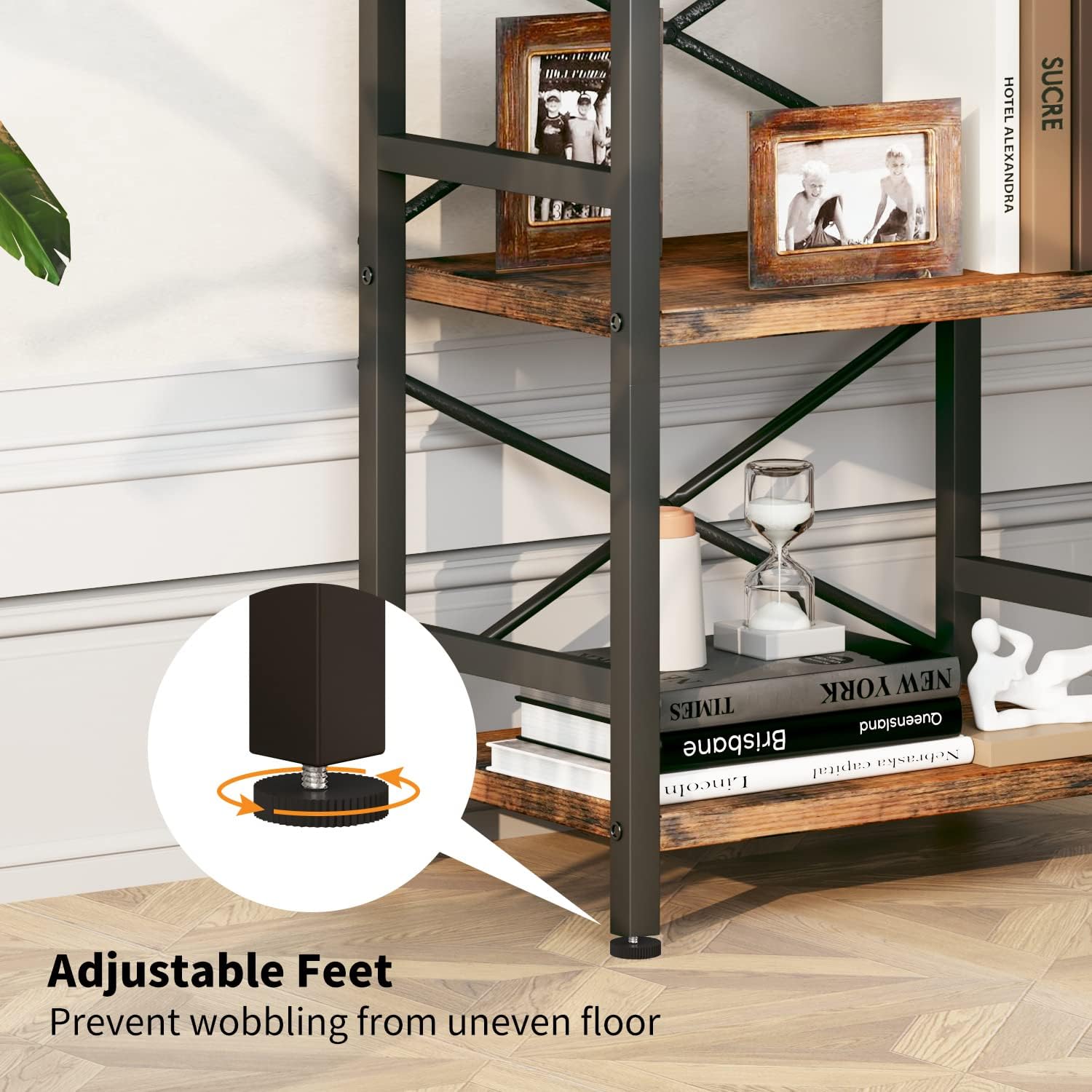 3 Tier Bookcase for Living Room, Office or Bedroom