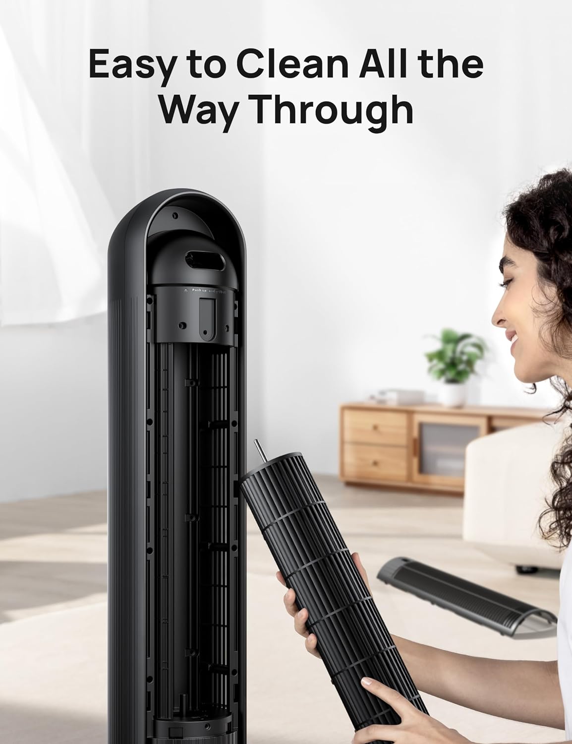 Fan for Bedroom (Black)