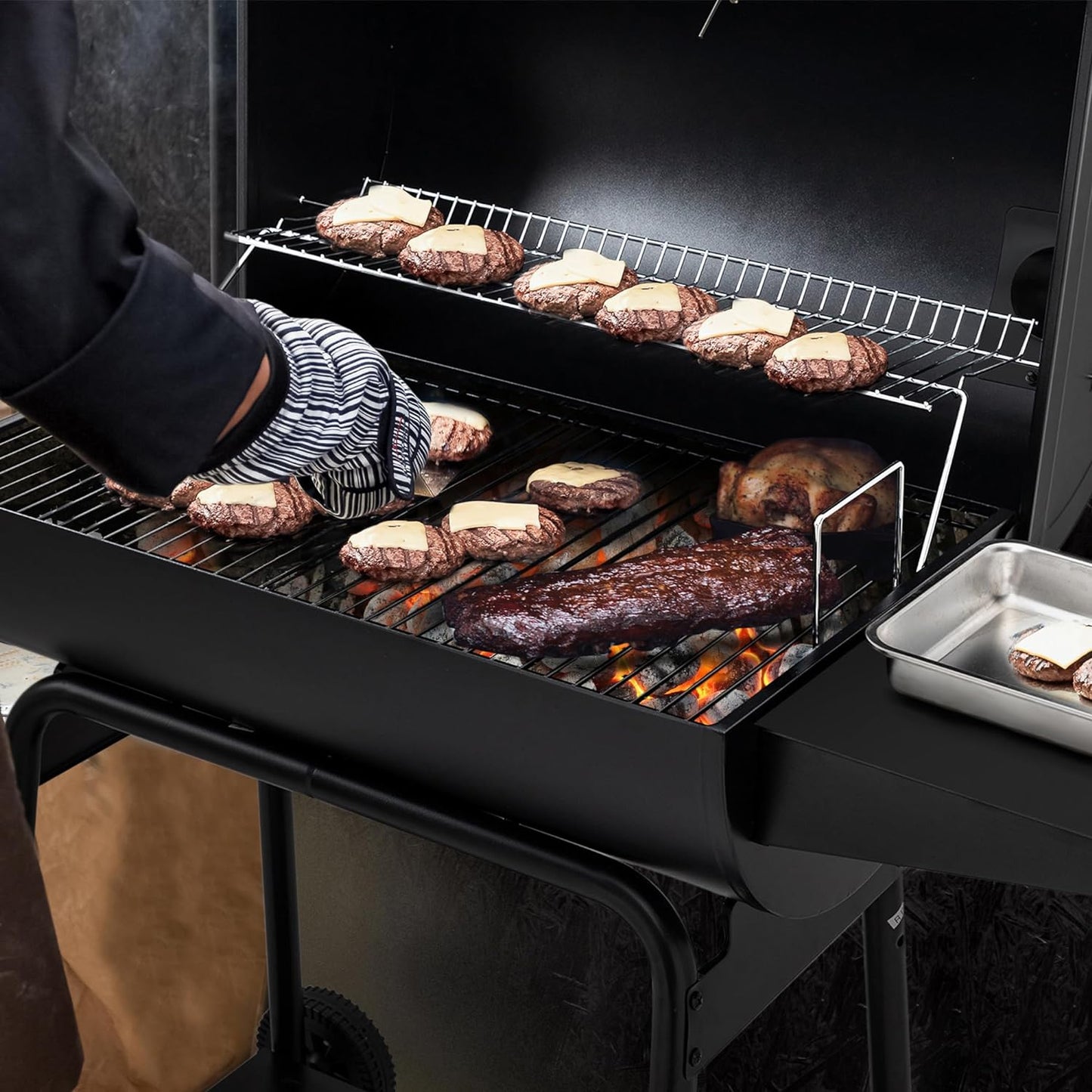 Charcoal Barrel Grill (Black)