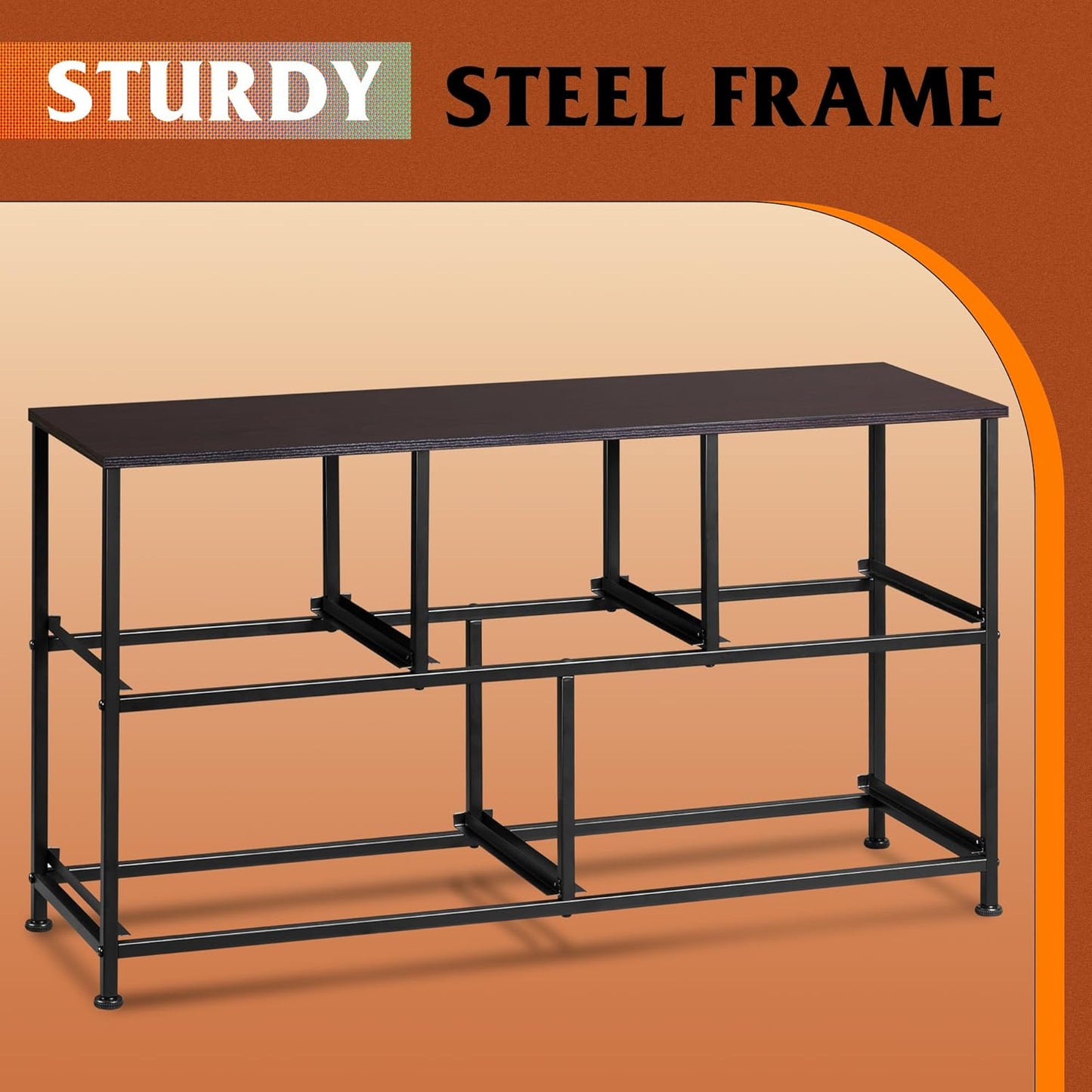 5 Drawer Dresser for Bedroom or Closet (Dark Grey)