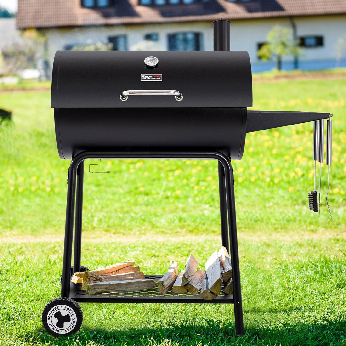 Charcoal Barrel Grill (Black)