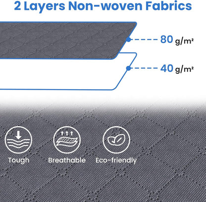 Foldable Clothes Storage Bags (6 Pack)