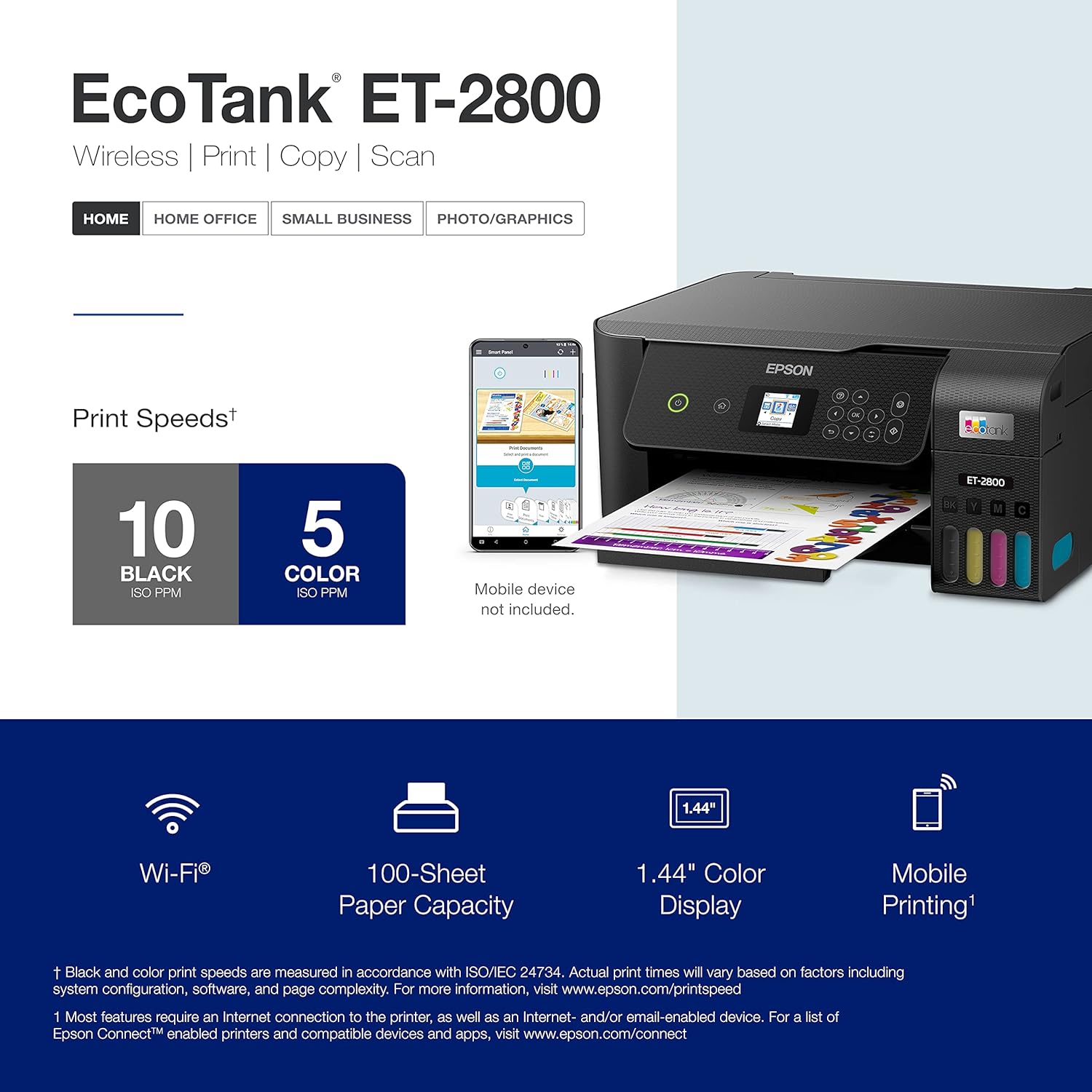Ecotank ET-2800 Wireless Color Printer