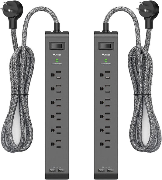Two Power Strip Outlets