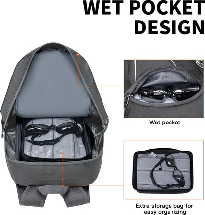 Adult Hiking Backpack (Grey)