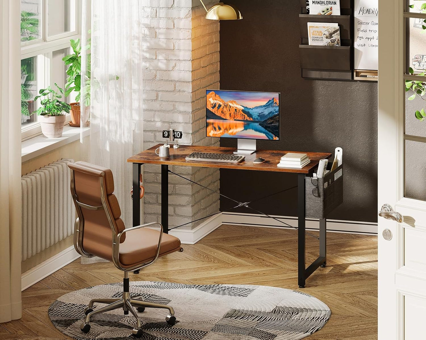 40 Inch Computer Desk for Home Office 