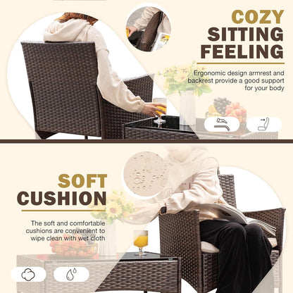 4 Piece Outdoor Furniture Set