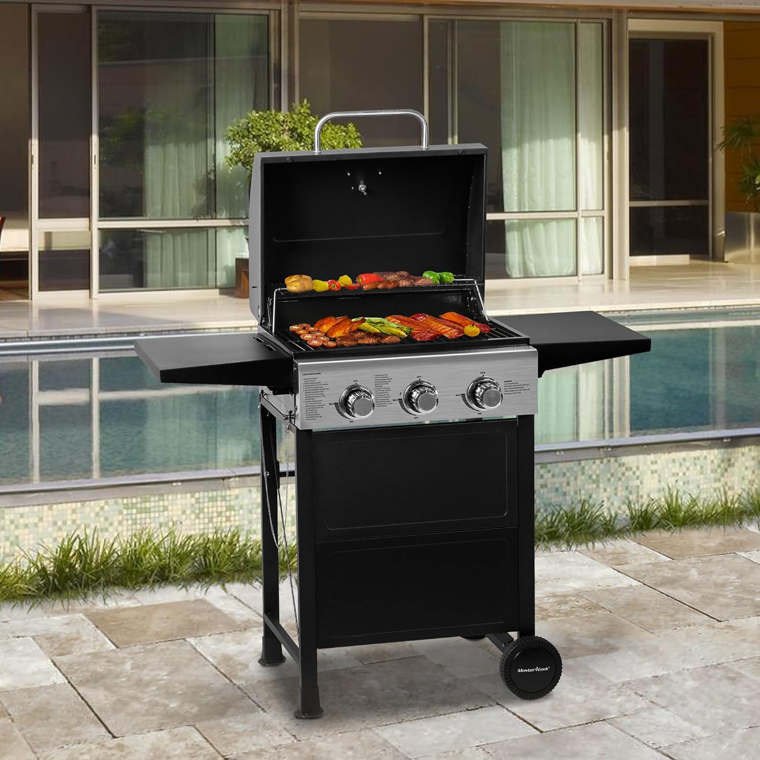 Propane Gas Grill - Stainless Steel