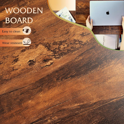 Coffee Table With Adjustable Shelf for Living Room or Office