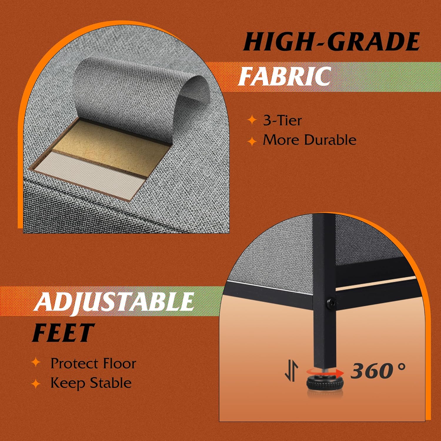 5 Drawer Dresser for Bedroom or Closet (Dark Grey)