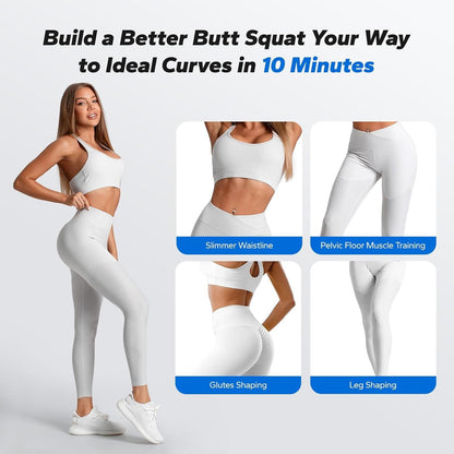 Deep Squat Machine for Women Adjustable Glutes Core Leg Home Gym