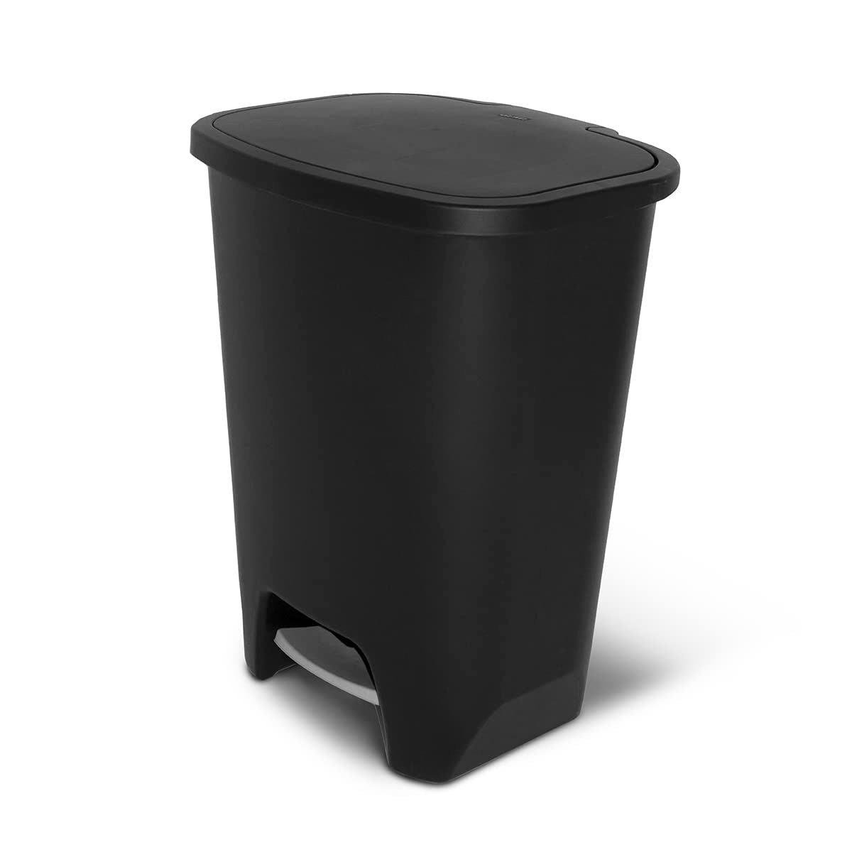 20 Gallon Plastic Trash Can (Black)